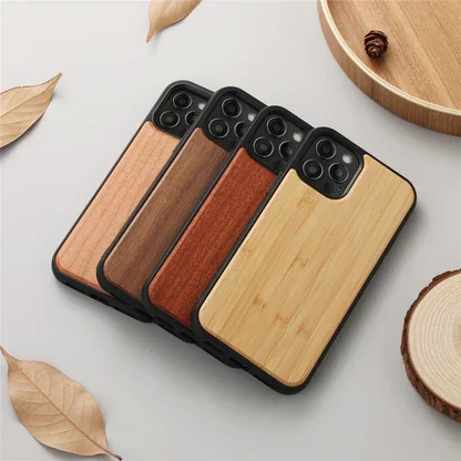 Coques iphone en bambou