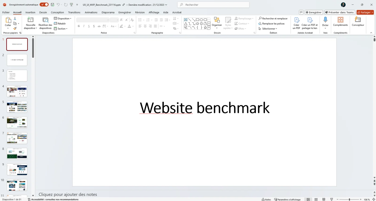 Powerpoint startup