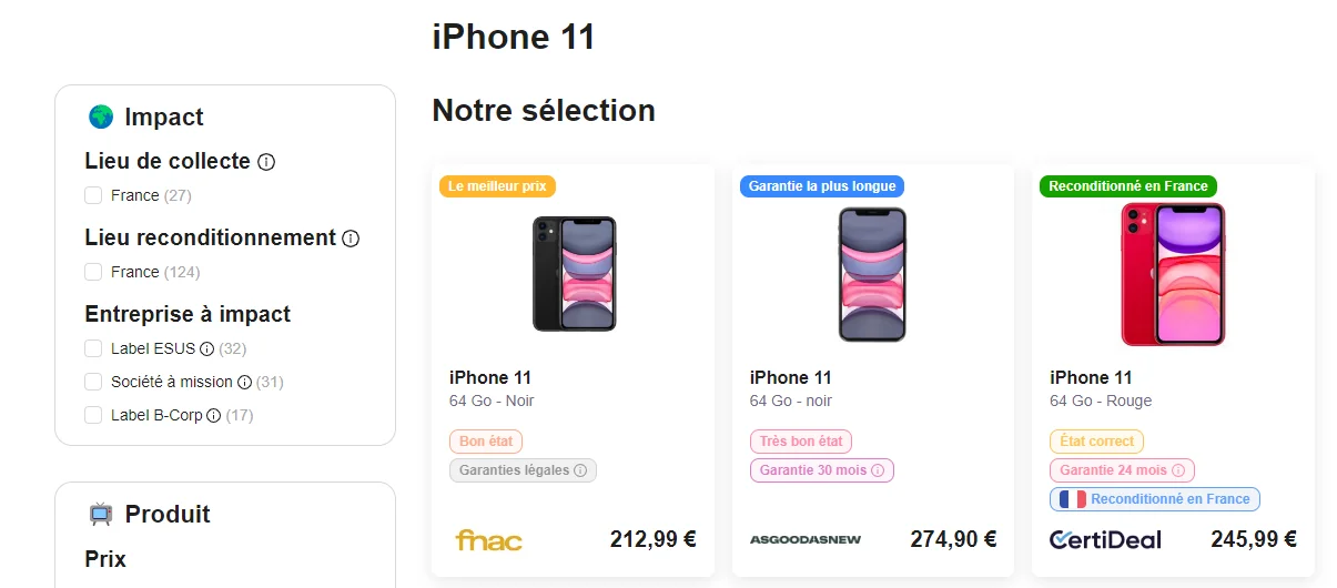 Selection algoriheme Combak