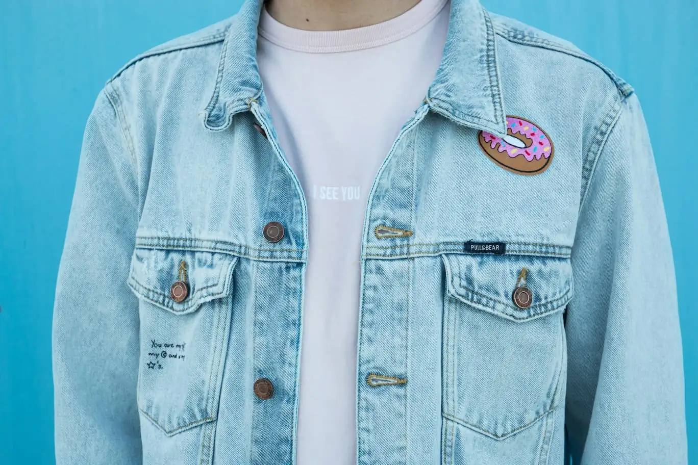 Veste en jean DIY