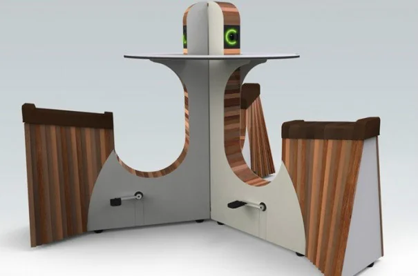 Borne recharge smartphone pedaler