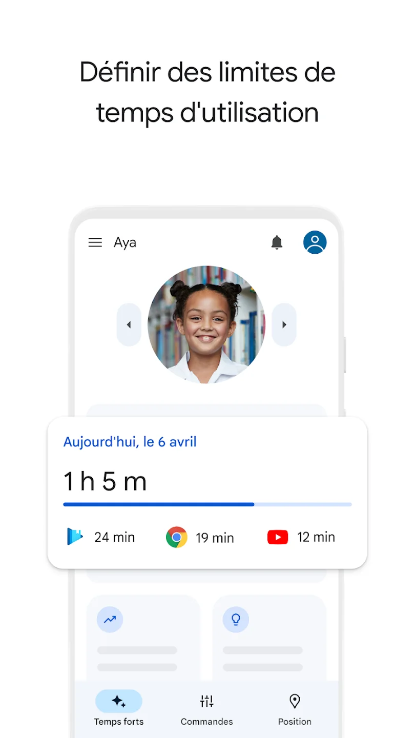 Screenshot Google Family Link