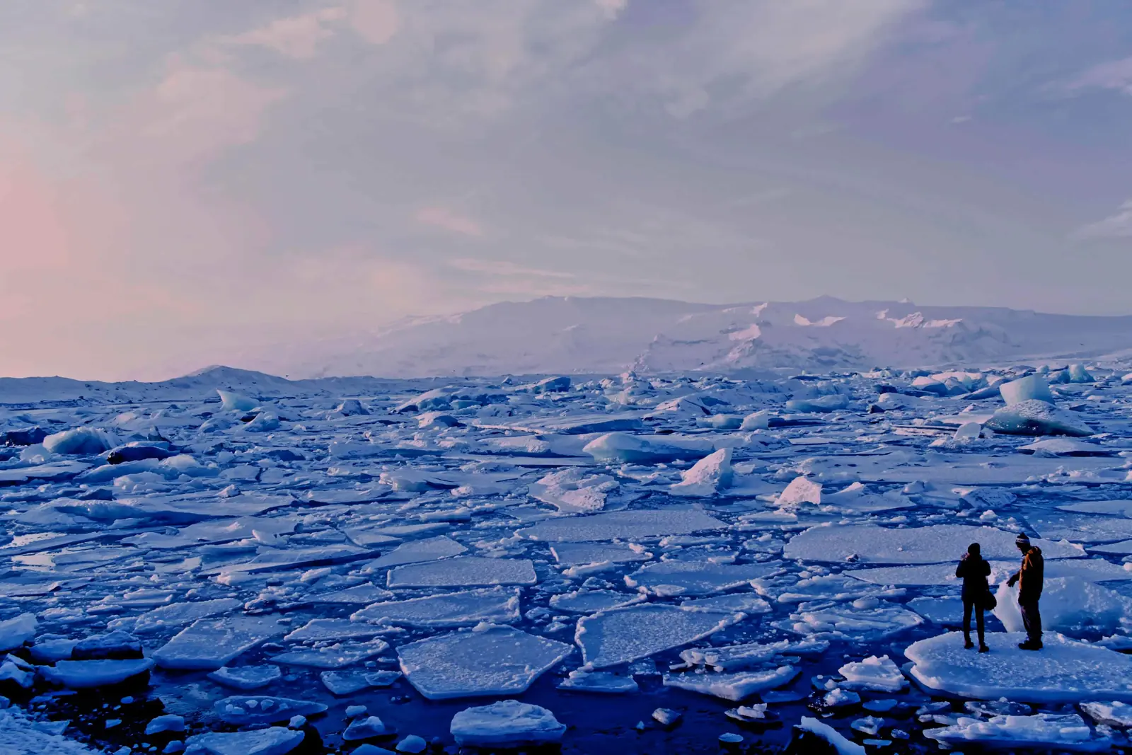 fonte des glaces réchauffement climatique